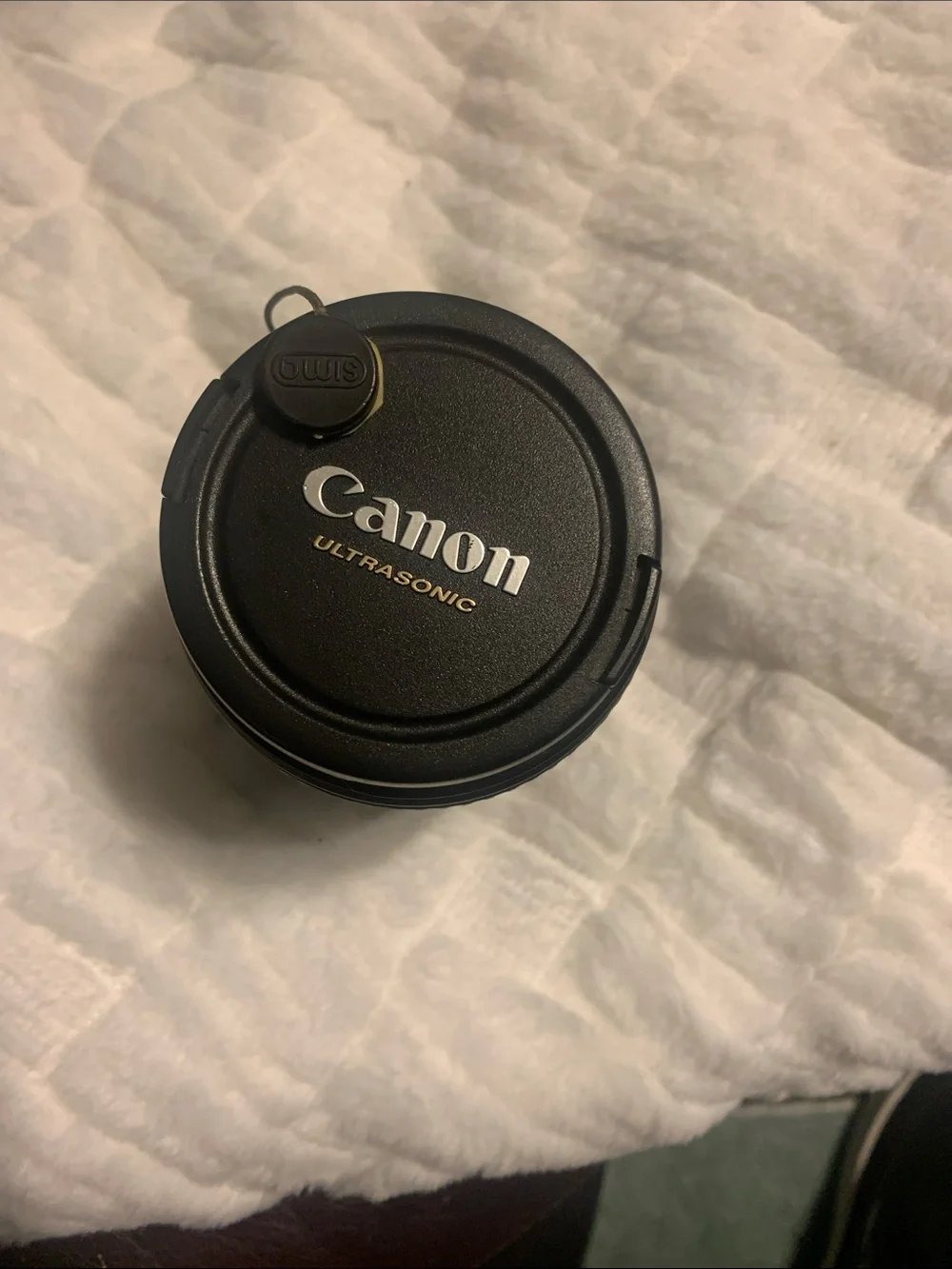 Canon Black Compact Camera Lens